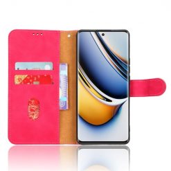 Peněženkové pouzdro Solid růžové – Realme 11 Pro / 11 Pro+ | Levné Kryty | Levné Kryty | Levné Kryty