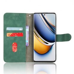 Peněženkové pouzdro Solid zelené – Realme 11 Pro / 11 Pro+ | Levné Kryty | Levné Kryty | Levné Kryty