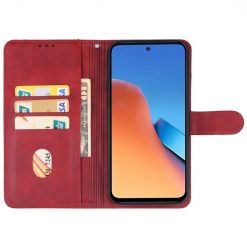 Peněženkové pouzdro Splendid case červené – Xiaomi Redmi 12 | Levné Kryty | Levné Kryty | Levné Kryty