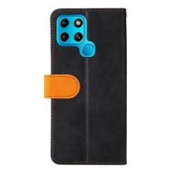 Alternative view of Peněženkové pouzdro Stitching černo-oranžové – Infinix Smart 6