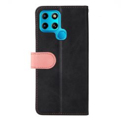 Alternative view of Peněženkové pouzdro Stitching černo-růžové – Infinix Smart 6