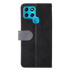 Alternative view of Peněženkové pouzdro Stitching černo-šedé – Infinix Smart 6