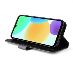 Peněženkové pouzdro Stitching černo-šedé – Infinix Smart 6 | Levné Kryty | Levné Kryty | Levné Kryty