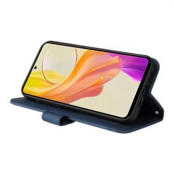 Knížkové pouzdro Skin Feel case modré – Vivo Y36 | Levné Kryty | Levné Kryty | Levné Kryty