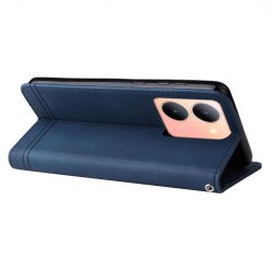 Knížkové pouzdro Skin Feel case modré – Vivo Y36 | Levné Kryty | Levné Kryty | Levné Kryty