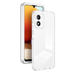 Kryt Clear Color Case Transparentní – Motorola Moto E13