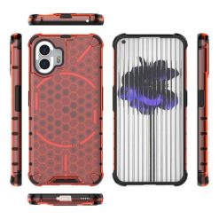 Odolný kryt Honeycomb Armor červený – Nothing Phone (2) | Levné Kryty | Levné Kryty | Levné Kryty