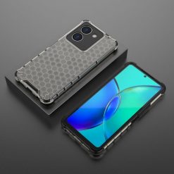 Odolný kryt Honeycomb Armor černý – Vivo Y36 | Levné Kryty | Levné Kryty | Levné Kryty