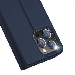 Peněženkové pouzdro Dux Ducis Skin Pro modré – Apple iPhone 15 Pro | Levné Kryty | Levné Kryty | Levné Kryty