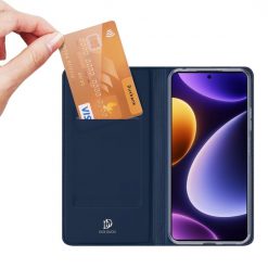 Peněženkové pouzdro Dux Ducis Skin Pro modré – Xiaomi Poco F5 | Levné Kryty | Levné Kryty | Levné Kryty
