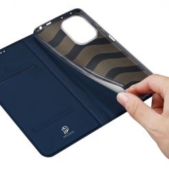 Peněženkové pouzdro Dux Ducis Skin Pro modré – Xiaomi Poco F5 | Levné Kryty | Levné Kryty | Levné Kryty