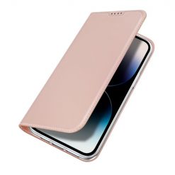 Peněženkové pouzdro Dux Ducis Skin Pro růžové – Apple iPhone 15 Pro | Levné Kryty | Levné Kryty | Levné Kryty