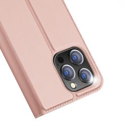 Peněženkové pouzdro Dux Ducis Skin Pro růžové – Apple iPhone 15 Pro | Levné Kryty | Levné Kryty | Levné Kryty