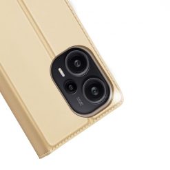 Peněženkové pouzdro Dux Ducis Skin Pro zlaté – Xiaomi Poco F5 | Levné Kryty | Levné Kryty | Levné Kryty