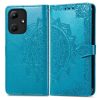 Peněženkové pouzdro Embossing Pattern Mandala Flower fialové – Infinix Hot 30i | Levné Kryty | Levné Kryty | Levné Kryty