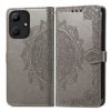 Peněženkové pouzdro Embossing Pattern Mandala Flower růžové – Infinix Hot 30i | Levné Kryty | Levné Kryty | Levné Kryty
