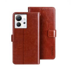Alternative view of Peněženkové pouzdro Idewei Grand case hnědé – Infinix Zero Ultra