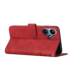 Peněženkové pouzdro Quilted case červené – Infinix Hot 30i | Levné Kryty | Levné Kryty | Levné Kryty