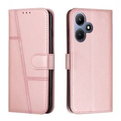 Peněženkové pouzdro Quilted case růžové – Infinix Hot 30i | Levné Kryty | Levné Kryty | Levné Kryty