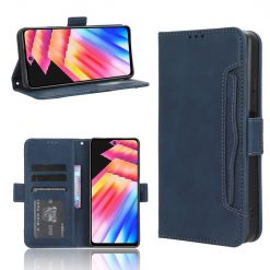Peněženkové pouzdro Slots case modré – Infinix Hot 30i | Levné Kryty | Levné Kryty | Levné Kryty