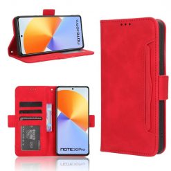 Peněženkové pouzdro Slots case červené – Infinix Note 30 Pro | Levné Kryty | Levné Kryty | Levné Kryty