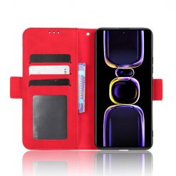 Alternative view of Peněženkové pouzdro Slots case červené – Xiaomi Poco F5 Pro