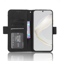 Peněženkové pouzdro Slots case černé – Huawei Nova 11 | Levné Kryty | Levné Kryty | Levné Kryty