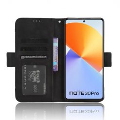 Peněženkové pouzdro Slots case černé – Infinix Note 30 Pro | Levné Kryty | Levné Kryty | Levné Kryty