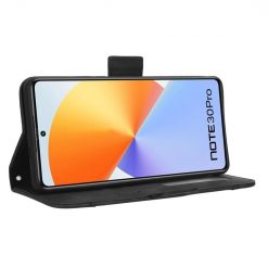 Peněženkové pouzdro Slots case černé – Infinix Note 30 Pro | Levné Kryty | Levné Kryty | Levné Kryty