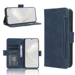 Peněženkové pouzdro Slots case modré – Huawei Nova 11 | Levné Kryty | Levné Kryty | Levné Kryty