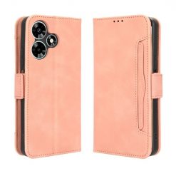 Peněženkové pouzdro Slots case růžové – Infinix Hot 30i | Levné Kryty | Levné Kryty | Levné Kryty