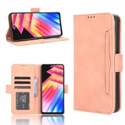 Peněženkové pouzdro Slots case růžové – Infinix Hot 30i | Levné Kryty | Levné Kryty | Levné Kryty