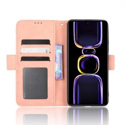 Alternative view of Peněženkové pouzdro Slots case růžové – Xiaomi Poco F5 Pro