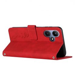 Peněženkové pouzdro Smile case červené – Infinix Hot 30i | Levné Kryty | Levné Kryty | Levné Kryty