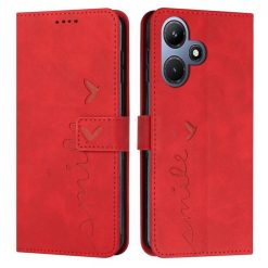 Peněženkové pouzdro Smile case červené – Infinix Hot 30i | Levné Kryty | Levné Kryty | Levné Kryty