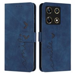 Peněženkové pouzdro Smile case modré – Infinix Note 30 Pro | Levné Kryty | Levné Kryty | Levné Kryty