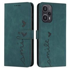 Peněženkové pouzdro Smile case zelené – Xiaomi Poco F5 | Levné Kryty | Levné Kryty | Levné Kryty