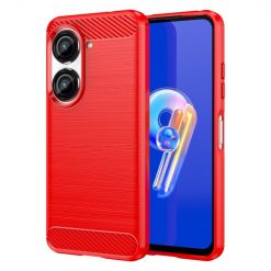 Zadní Kryt Carbon červený – Asus Zenfone 10