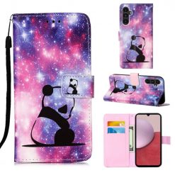 Alternative view of Knížkové pouzdro Trendy Colored case Baby panda – Samsung Galaxy S23 FE
