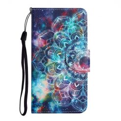 Knížkové pouzdro Trendy Colored case Hvězdní mandala – Samsung Galaxy S23 FE