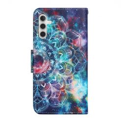 Alternative view of Knížkové pouzdro Trendy Colored case Hvězdní mandala – Samsung Galaxy S23 FE