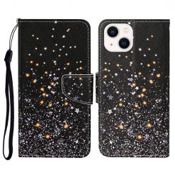 Knížkové pouzdro Trendy Cross case Hvězdy – Apple iPhone 15 Plus | Levné Kryty | Levné Kryty | Levné Kryty