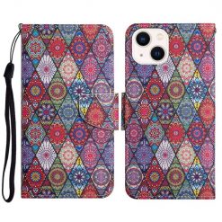 Knížkové pouzdro Trendy Cross case Kaleidoskop – Apple iPhone 15 Plus | Levné Kryty | Levné Kryty | Levné Kryty