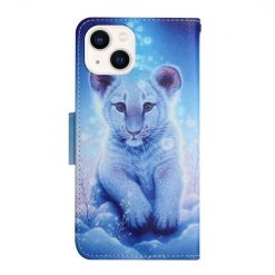 Alternative view of Knížkové pouzdro Trendy Cross case Leopard - Apple iPhone 15 Plus