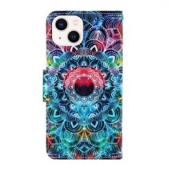 Alternative view of Knížkové pouzdro Trendy Cross case Mandala - Apple iPhone 15 Plus
