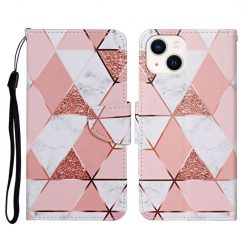 Knížkové pouzdro Trendy Cross case Mramor – Apple iPhone 15 | Levné Kryty | Levné Kryty | Levné Kryty