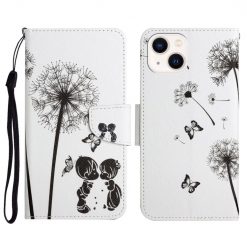 Knížkové pouzdro Trendy Cross case Pampeliška – Apple iPhone 15 | Levné Kryty | Levné Kryty | Levné Kryty