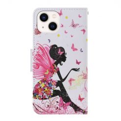 Alternative view of Knížkové pouzdro Trendy Cross case Víla - Apple iPhone 15 Plus