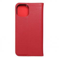 Kožené pouzdro Smart Pro červené – Apple iPhone 15 | Levné Kryty | Levné Kryty | Levné Kryty