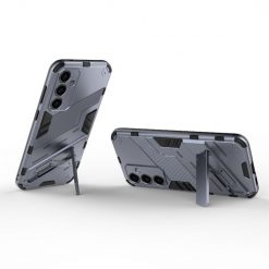 Odolný Kryt Punk armor case šedý – Samsung Galaxy S23 FE | Levné Kryty | Levné Kryty | Levné Kryty